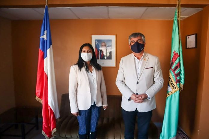 9.7 Visita alcalde Vicuña