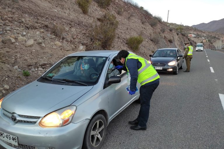 2.8 rio hurtado Control Carabineros Seguridad Pública