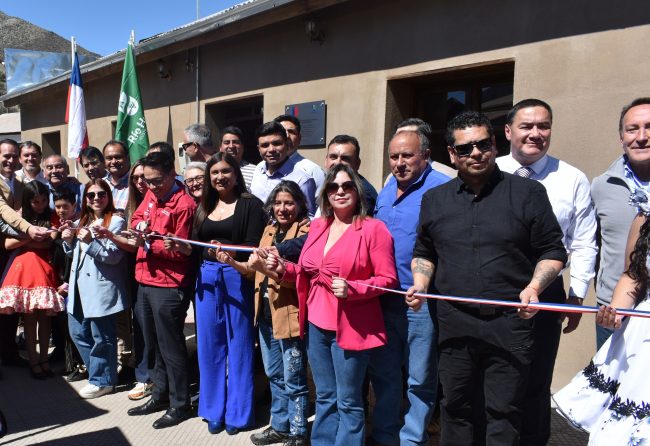 Río Hurtado inauguración Casa de la Cultura